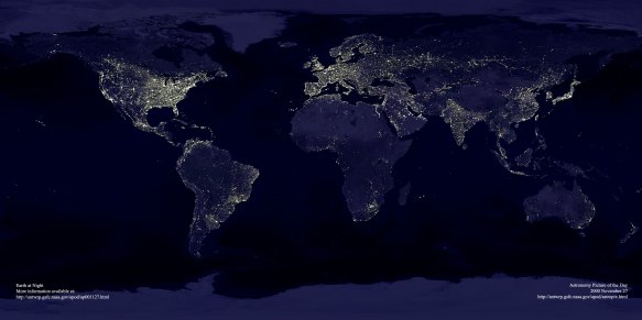 The Earth at Night
